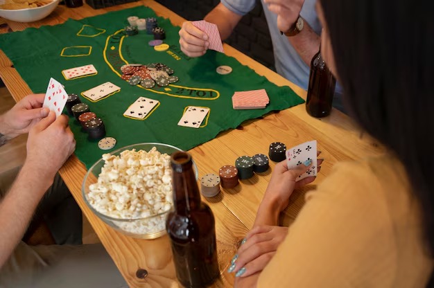 Live dealer conducting Teen Patti cards during tournament round with HD multi-camera feed